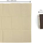 Terre Bamboo Pocket Tissues, 4-Ply, Unbleached, 10 Pack (8 Tissues per Pack, 80 Tissues Total), Tree-Free, Hypoallergenic, Travel Facial Tissue, Soft, Strong & Sustainable