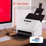 Canon imageFORMULA R40 - Office Document Scanner, Windows and Mac, Duplex Scanning, Easy Setup, Scans a Wide Variety of Documents, Scans to Cloud