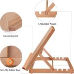 Tabletop Easel A3 Painting Easel with Smooth Surface, justable Angle Art Easel for Artists, Children, Beginners & Student