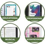 Samsill 50 Pack Sheet Protectors, 8.5x11 Inch Page Protectors for 3 Ring Binder, Standard Weight, Non-Glare Protector, Letter Size, Top Loing, Acid Free