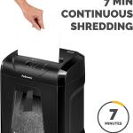 Fellowes Powershred 60MC Micro-Cut 10 Sheet Home Office Paper Shredder