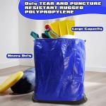 Premium leaf bags - Yard Waste Bags - Heavy Duty Lawn and Leaf Bags for Efficient Outdoor Waste Management,Moving & More(Two Blue Bags)