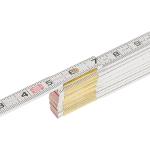 Crescent Lufkin 5/8" X 6' Red End® Engineer's Scale Wood Rule - 1066DN , White