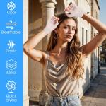 TIESOME 4 Pairs Sun Protection Summer Gloves, Fingerless Driving Sun Gloves Half Finger Touchscreen for ult Woman Hand Protection Driving Outdoor Touchscreen Mittens