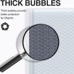 UCGOU Bubble Mailers 8.5x12 Inch White 25 Pack Usable Size 8.5x11 Poly Pded Envelopes #2 Medium Mailing Opaque Packaging Postal Self Seal Waterproof Boutique Shipping Bags for Clothes Makeup