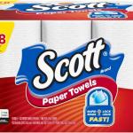 Scott Paper Towels, Choose-A-Sheet - 12 Mega Rolls = 22 Regular Rolls (102 Sheets Per Roll)