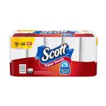 Scott Paper Co., Paper Towels Double Rolls One-Ply, 15 Count