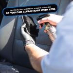 The Rag Company - Interior Scrubber - Soft Microfiber P Safe for All Automotive Interior Surfaces; Deep Cleaning with Scratchless and Streak-Free Finish - 4 Pk