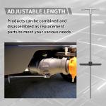 2 Pack RV Waste Valve Handle Replacement,T1046/TX9HPB RV Waste Valve Extension,RV sewer valve,RV black tank valve，RV gate valve,Keystone RV parts,Aluminum extension rod streamlines waste management