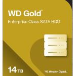 Western Digital 14TB WD Gold Enterprise Class Internal Hard Drive HDD - 7200 RPM Class, SATA 6 Gb/s, 512 MB Cache, 3.5" - WD142KRYZ