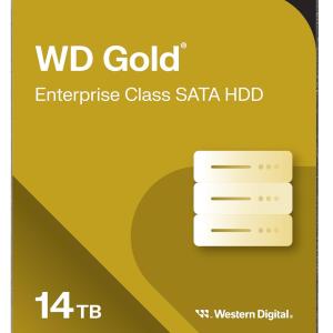 Western Digital 14TB WD Gold Enterprise Class Internal Hard Drive HDD - 7200 RPM Class, SATA 6 Gb/s, 512 MB Cache, 3.5" - WD142KRYZ