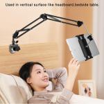 Tablet Stand Phone Holder for Bed,iP Holder for Desk, Heboard,Bedside,Table, Compatible with iPhone iP Kindle or Other 4.5-13" Screen Device