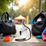 Transparent Clear Waterproof ID Card Bge Holder Case Waterproof Sports Case Vertical Bge Holders with Lanyard and Keychain,Identification Bges and Supplies,Labels, Office and School Supplies