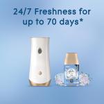 Gle Automatic Spray Air Freshener Refill, Scented Air Freshener for Home and Bathroom, Clean Linen, 6.2 Oz, 3 Count
