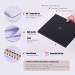 Weekly Acemic Planner for Student - 54 Weeks Spiral Dashboard Desk P Is The Perfect Organizer for Managing Your School & Personal Life - Study Planner for Year Productivity