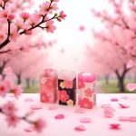 3 Pcs Pink Lovely Cherry Blossoms Rubber Erasers, Petal Sketch Painting Pencil Correction Tool, School Office Stationery Supply Standard Pencil Erasers,Erasers and Correction Products