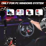 64 Bit USB PC Handbrake, Sim Handbrake is used for PC simulation racing games, compatible with G29/G920/T300/T500/T150, and applicable to games：DiRTRally/DiRT4/Project CARS/DRIVECLUB/Asset to Corsa/WR