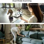 Creality 3D Scanner CR-Scan Ferret for 3D Printing Handheld Scanner 30 FPS Scanning Speed 0.1mm Accuracy Full Color for Android Phone PC Win 10/11