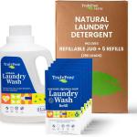 TRULY FREE - Laundry Detergent for Sensitive Skin + Auto Dishwasher Soap