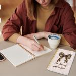 Cheetah Leopard Print Bow Notebook Journal Gifts for Women Girls,I'm Literally Just a Girl Leopard Print Spiral Notebook,Pink School Office Supplies, Supplies 5.5x8.3 Inch