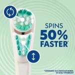 Spinbrush New PRO Clean Battery Powered Electric Toothbrush for ults, Soft Bristles, Blue, 1 Count