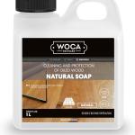 WOCA Natural Soap, Natural 1L - Concentrated Wood Cleaner for oil finished hardwood floors, tables, millwork, cutting boards, countertops and butcher block