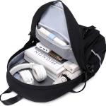 abshoo Big Student Laptop Backpack For College Women Middle High School Teen Girls Bookbag Travel Daypack (Black)