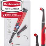 Rubbermaid Reveal Power Scrubber with Multi-Purpose & Grout He, Cordless Electric Battery Powered Scrub Brush, Water Resistant, for Home/Kitchen/Bathroom/Grout/Tile/Shower/Tub