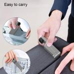 MONEER Cell Phone Stand, Phone Stand for Desk, Foldable & Portable iPhone Stand, Cell Phone Holder Desk Compatible with All Mobile Phone, iPhone, iP mini, Tablet 4-10.5" (Silver)