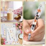 Dog Ballpoint Pens Gifts - 24 Pcs Cartoon Dog Pen Set for Dogs Lovers Puppy Paw Print Animal Retractable Smooth Writing Ballpoint Pen Gifts for Women Men Students Office School Supplies