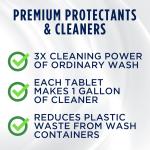 303 (230395) Products Automotive Instant Windshield Washer - 3x Cleaning Power - Super Concentrated Tablets - Just d Water, 25 Tablet