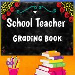 Pretend School Teacher Gring Book: Kids Imaginative Play.