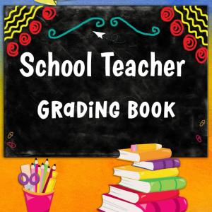 Pretend School Teacher Gring Book: Kids Imaginative Play.