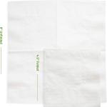 GUSTO [500 Count - 4.5 x 4.5 Folded] White Beverage Napkins - 1-Ply Bulk Cocktail Napkins, Restaurant Bar Paper Napkins and Party Napkins - 9x9 Unfolded (Formerly Comfy Package)