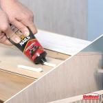 UniBond No More Nails Original, Heavy-Duty Mounting hesive, No Nails Strong Glue for Wood, Ceramic, Metal & More, White Instant Grab hesive, 1 x 234g Tube