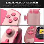 arVin Wireless Gaming Controller for iPhone, iP, Android, Samsung Galaxy, Tablet, Switch, PS4, PC Gamep with Hall Effect Joystick/Turbo/6-Axis Gyro/Vibration, Direct Play for Call of Duty, Genshin