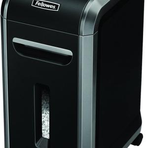Fellowes 4609001 Powershred 99Ms 14-Sheet Micro-Cut Heavy Duty Paper Shredder with Auto Reverse, Black/Dark Silver, 25.2" x 11.4" x 17.3"