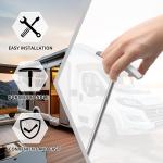 2 Pack RV Waste Valve Handle Replacement,T1046/TX9HPB RV Waste Valve Extension,RV sewer valve,RV black tank valve，RV gate valve,Keystone RV parts,Aluminum extension rod streamlines waste management