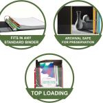 SAMSILL Colored-Edge Sheet Protector Family