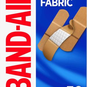 Band-Aid Brand Flexible Fabric hesive Bandages, Comfortable Sterile Protection & Wound Care for Minor Cuts & Burns, Quilt-Aid Technology to Cushion Painful Wounds, Assorted Sizes, 30 ct