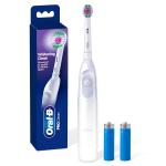 Oral-B Pro 100 Gum Care, Battery Powered Toothbrush, White (New Model)