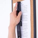 Basics Full-strip Metal Office Desktop Stapler, 20 Sheet Capacity, 3 Pack, Black