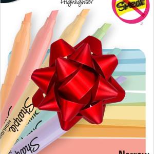 Sharpie Pocket Highlighters, Mild Pastel Colors, Assorted, Chisel Tip, 12 Count - School, Home, and Office Use, Teacher Supplies