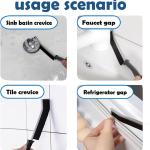 Crevice Cleaning Brush Set, Multi-Purpose Hard Bristle Brushes for Deep Cleaning Kitchen, Bathroom, Grout, Sink, Cup, Teapot, Bottle, Blender, Corners, Tight Spaces & More