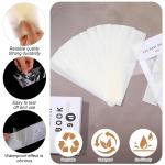 Precut Scotch Tape Strips - 150 Pack 2"x12" Clear Double Sided Tape, Weather Resistant Strong Sealing for Packaging Shipping Mailing Home Office Warehouse