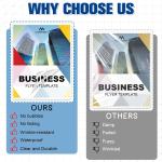 100 Pack 9x11.5inch 7mil Letter Size Laminating Sheets Thermal Laminating Pouches Paper Laminator Sheets File Card Laminator Pouches 8.5x11inch for Permits Cards File Photos (100, 9"x11.5"-7mil)