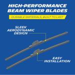 Michelin 19-2616SUBA Stealth Ultra Twin Pack 26 &16 inch Wiper Ble Fits Select Toyota, Hyundai, Honda, Kia, Subaru, Nissan, Acura, Ford, Mazda Infiniti, Model Years (2 Pack)