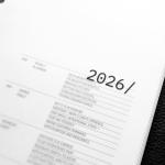 Cloth & Paper 2026 Front & Monthly Vellum Planner Dashboard Overlays | A5 Size 5.8 x 8.3 Inches | 13-Piece Set for 6-Ring A5 Planners, Undated, Transparent Heavyweight Paper, Pre-Punched