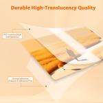 Laminating Sheets 100 Pack, 3 Mil Clear A4 Thermal Laminate Pouches, 8.7 x 11.9-inch Lamination Sheet, Laminator Plastic Paper Hold 8.5 x 11 inch, Suitable for Paper/Photo/Card/Notecard