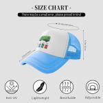 Garbage Trucker Hat for Boys and Girls - Outdoors Snapback Hats for Hiking, Climbing, Outdoor venture
